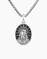 Mary Amulet in Sterling Silver, 20mm